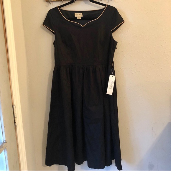 lindy bop black dress